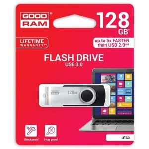 128 GB .      USB 3.0 kľúč . GOODDRIVE Twister Čierna