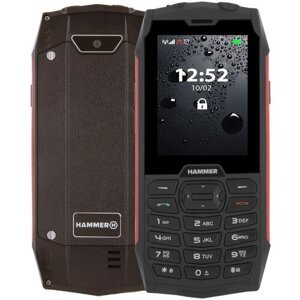 myPhone Hammer 4 Dual SIM, Červený