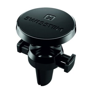Magnetický držiak do ventilačnej mriežky Swissten S-GRIP AV-M8 Čierny