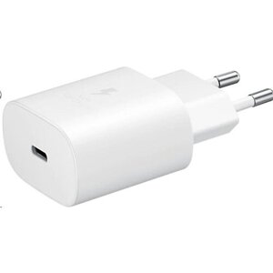 EP-TA800NWE Samsung USB-C 25W Cestovní nabíječka White (Pošk. Balení)