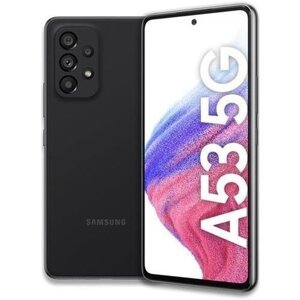 Samsung Galaxy A53 5G 6GB/128GB A536 Dual SIM Awesome Black Čierny - Trieda B