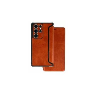 Puzdro Razor Leather Book Samsung Galaxy A14 5G - hnedé