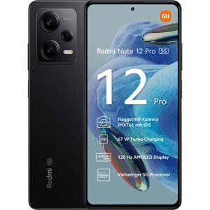 Xiaomi Redmi Note 12 Pro 5G 6GB/128GB Dual SIM Midnight Black Čierny - Trieda A