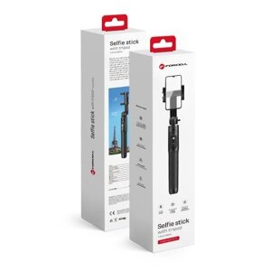 Forcell F-Grip S150XL selfie tyč/tripod - čierna