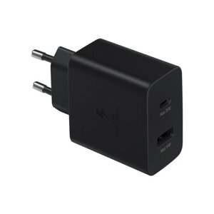 EP-TA220NBE Samsung Dual (USB-C,USB-A) 35W Cestovní nabíječka Black