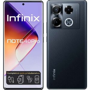 Infinix Note 40 PRO 12GB/256GB, Čierny - SK Distribúcia