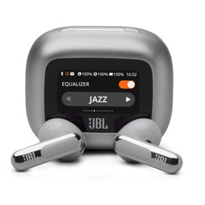 JBL Live Flex 3 strieborné