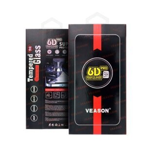 Ochranné sklo Veason 6D Xiaomi 12T/12T Pro, celotvárové - čierne