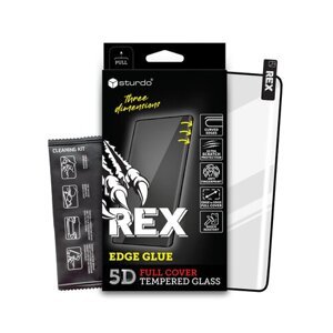 Ochranné sklo Sturdo Rex Honor 200, celotvárové - čierne