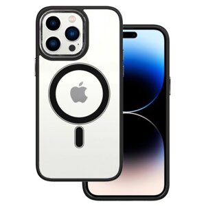Puzdro Tel Protect Magsafe Clear iPhone 11 Pro - čierne