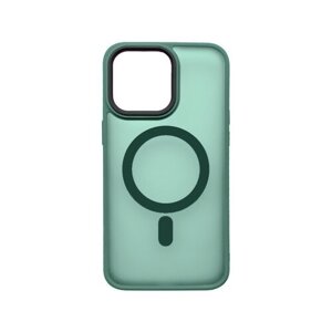 mobilNET iPhone 16 Pro, zelené (Magsafe) plastové puzdro
