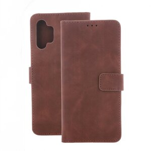 Puzdro Smart Velvet Book Samsung Galaxy A25 5G - hnedé