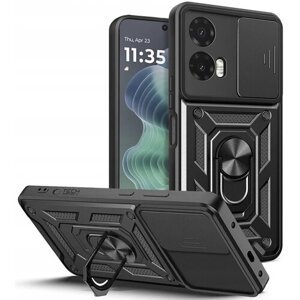Puzdro Defender Slide Motorola Moto G35 5G - čierne