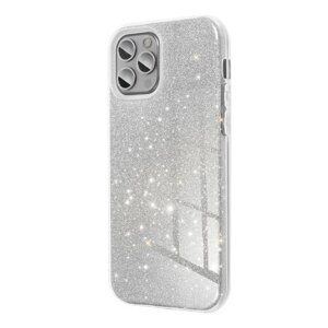 Puzdro Shining 3in1 TPU Xiaomi Redmi 14C - strieborné