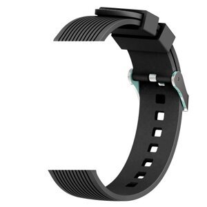 Náramok Devia pre Samsung Watch 1/2/3 42mm (20mm), silikónový - čierny