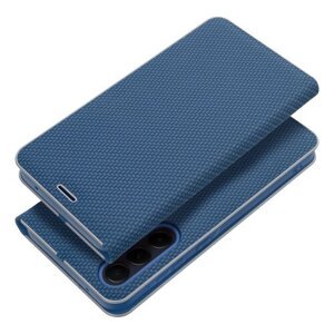 Puzdro Luna Book Carbon Xiaomi Redmi Note 13 4G - modré