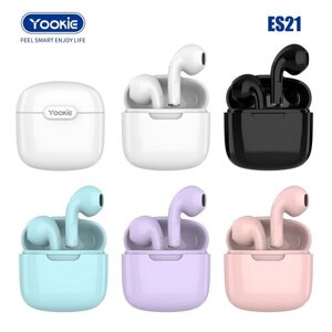 Bluetooth Slúchadlá Yookie ES21 - Biele