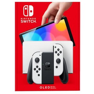 Nintendo Switch (OLED Model), Biela
