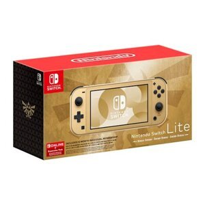 Nintendo Switch Lite (Hyrule Edition) + NSO predplatné na 12 mesiacov
