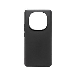 mobilNET silikónové puzdro Xiaomi Redmi Note 14 Pro+ 5G, čierne (Matt)