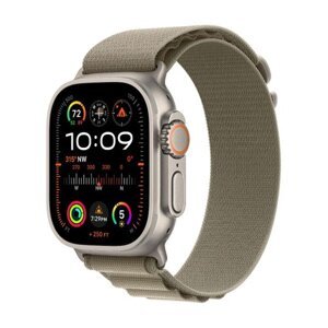 Apple Watch Ultra 2 GPS + Cellular 49mm Titanium Case with Olive Alpine Loop - Large - Trieda A
