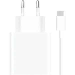 Xiaomi MDY-16-EF USB-A 33W Cestovní Nabíječka + USB-C 3A Datový Kabel White