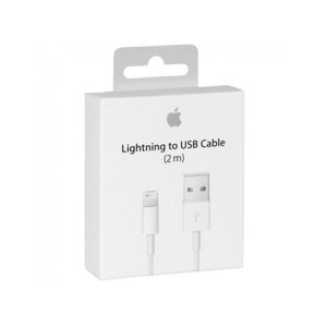 MD819 Apple USB-A/Lightning Datový Kabel 2m White (Pošk. Balení)