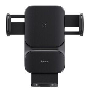 Baseus Wisdom Auto Alignment Držák do Auta s Bezdrátový nabíjením 15W (Air Outlet) Black (Pošk. Balení)