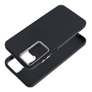 Puzdro Frame TPU Samsung Galaxy S25 Edge - zelené