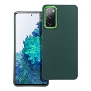 Puzdro Frame TPU Samsung Galaxy S20 FE/S20 FE 5G - zelené