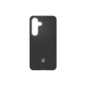 GP-FPS931PGA Samsung by Spigen Enzo Aramid Magnetický Kryt pro Galaxy S25 Black Silver