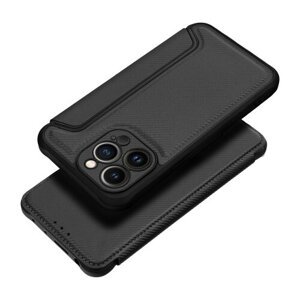 Puzdro Razor Book iPhone 16e (SE 4 2025) - čierne
