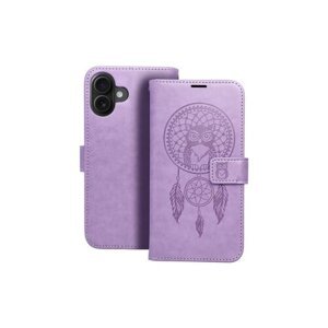 Puzdro Mezzo Book Xiaomi Redmi Note 14 4G (GLOBAL - 164,84mm x 78,15mm x 8,16mm), vzor dreamcatcher - fialové