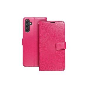 Puzdro Mezzo Book Xiaomi Redmi Note 14 4G (GLOBAL - 164,84mm x 78,15mm x 8,16mm), vzor mandala - červené