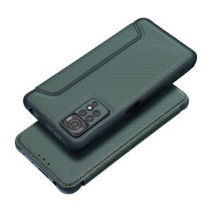 Puzdro Razor Book Xiaomi Redmi Note 14 Pro 4G - tmavo-zelené