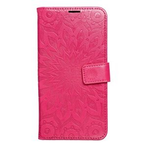 Puzdro Mezzo Book Samsung Galaxy S25 Edge, vzor mandala - červené