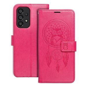 Puzdro Mezzo Book Samsung Galaxy A53 5G, vzor dreamcatcher - červené