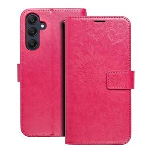 Puzdro Mezzo Book Samsung Galaxy A25 5G, vzor mandala - červené