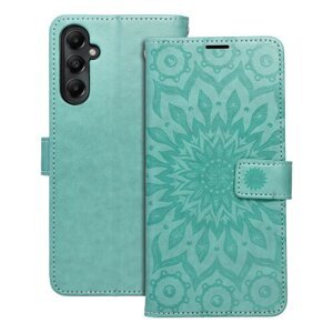 Puzdro Mezzo Book Samsung Galaxy A05s, vzor mandala - zelené