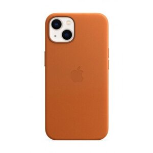 MM103FE/A Apple Kožený Kryt vč. MagSafe pro iPhone 13 Golden Brown