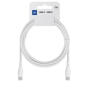 Blue Star Eco kábel USB-C/USB-C 60W 1M - biely