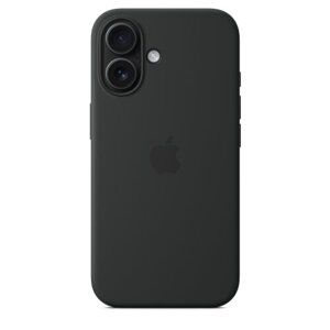 MYY13ZM/A Apple Silikonový Kryt vč. Magsafe pro iPhone 16 Black