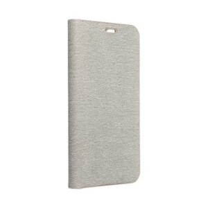 Puzdro Luna Book Xiaomi Redmi Note 8 Pro - strieborné