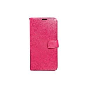 Puzdro Mezzo Book Xiaomi Redmi Note 14 4G, vzor mandala - červené
