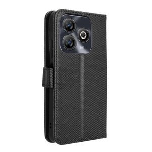 Puzdro Diamond Book ZTE Blade A75 - čierne