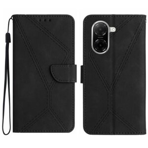 Puzdro Stitch Book Xiaomi Redmi A5 4G/Poco C71 - čierne