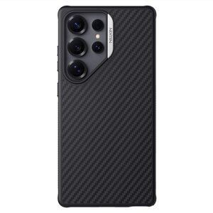 Nillkin Synthetic Fiber PRO Magnetic Zadní Kryt pro Samsung Galaxy S25 Ultra Silvery