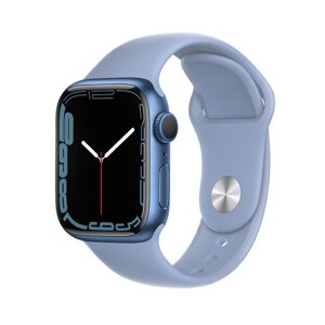 Remienok Forcell F-Design Apple Watch 42/44/45/49mm, silikónové - modré
