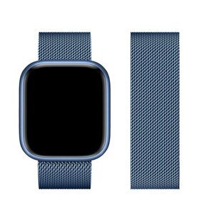 Remienok Forcell Milánsky ťah Apple Watch 38/40/41mm, nehrdzavejúca oceľ - modré