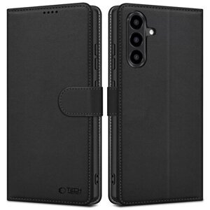 Puzdro Tech-Protect Wallet Book Samsung Galaxy A36 5G - čierne